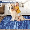 Acekool Abstract Rug, Washable Foldable Area Rug, Non-Slip, Soft Thin, for Living Room - 4 of 4