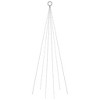 vidaXL Christmas Tree on Flagpole Warm White 108 LEDs 6 ft - 3 of 4