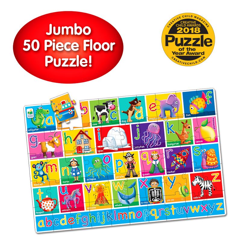 The Learning Journey Jumbo Floor Puzzles Alphabet (50 pieces), 3 of 8