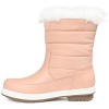 Journee Collection Womens Marie Tru Comfort Foam Block Heel Winter Boots, Blush 9.5 - 2 of 4