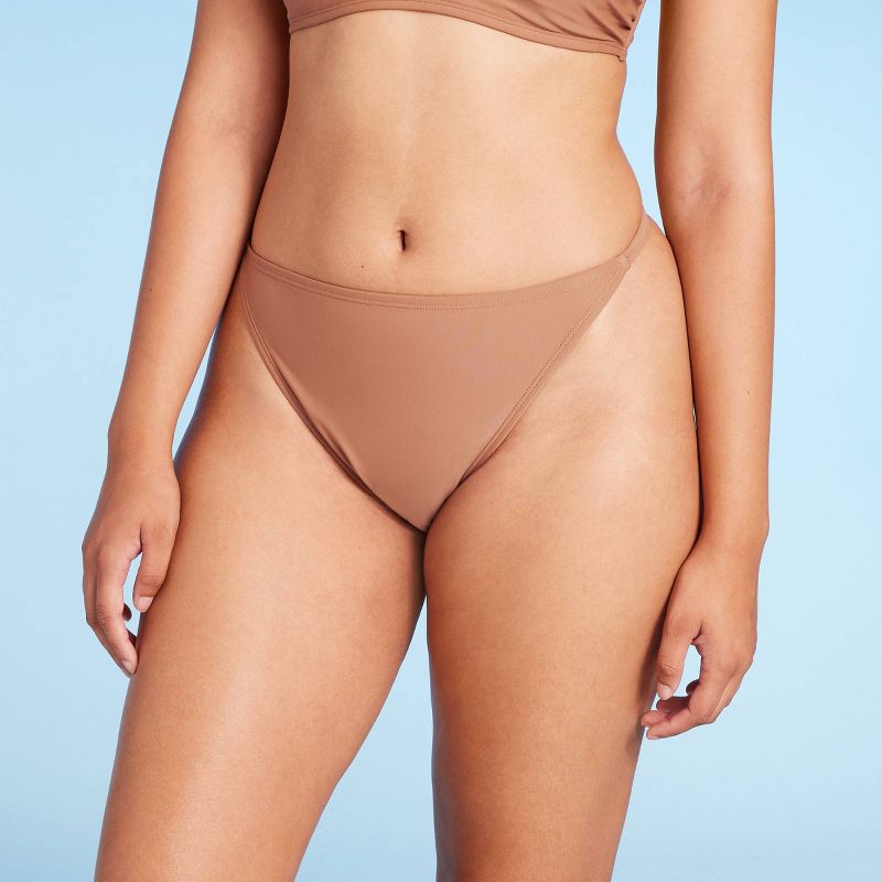 Women's Tab Side Cheeky Bikini Bottom - Wild Fable™, 4 of 8