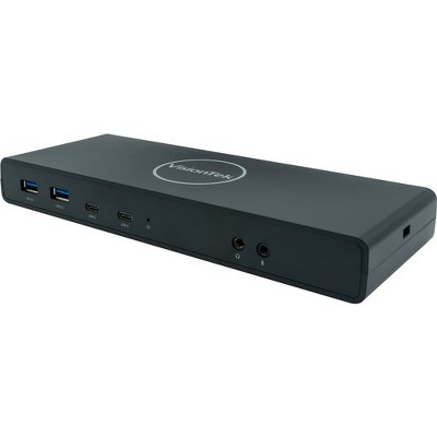  VisionTek Dual 4K USB Dock with Power Delivery - USB 3.0 and USB C Dual 4K Display VT4500 