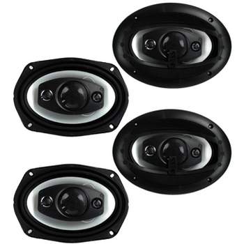 Boss Riot R94 6x9" 1000W 4 Way Car Coaxial Audio Speakers Stereo