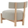 Edwardina Boucle Accent Chair - SFV5112 - Taupe/Natural - Safavieh Couture - 4 of 4
