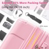 Lyngins Expandable 28 Inch ABS Hard Shell Luggage, Checked Suitcase/Away Luggage, TSA Approved 3-Dial Lock, Quiet Double Universal Wheels - 2 of 4