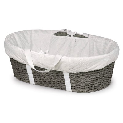 gray moses basket