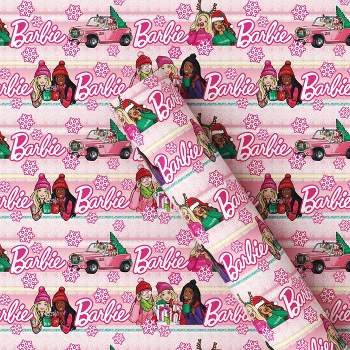 Barbie 40 sq ft Gift Wrap