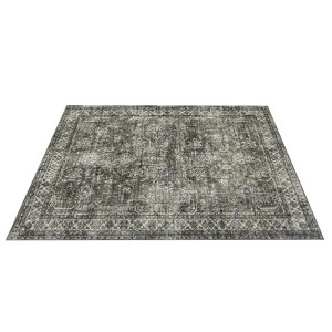 Machine Washable Area Rug Oriental Rug Non-Slip Carpet - 1 of 4