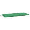 vidaXL Garden Bench Cushion Green 47.2"x19.7"x2.8" Oxford Fabric - 2 of 4