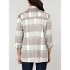 Women's PLAID SHACKET - DOLCE CABO - image 3 of 4