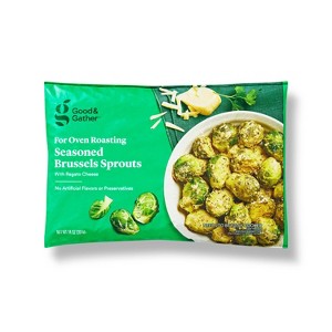 Frozen Seasoned Brussel Sprouts with Regato Cheese - 14oz - Good & Gather™ - 1 of 3