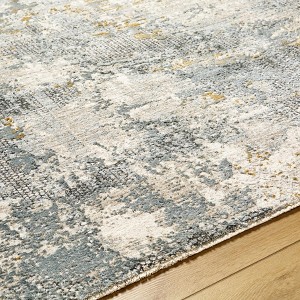 Hauteloom Chaya Textured Abstract Rug with Fringes - 1 of 4