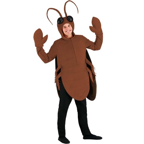 Halloweencostumes.com X Large Cuddly Cockroach Adult Costume, Brown ...