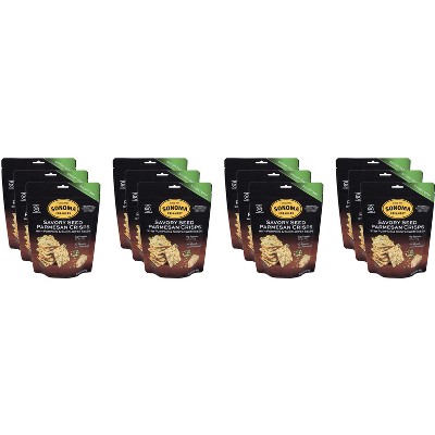 Sonoma Creamery Crisp Savory Seed Parmesan - Case of 12 - 2.25 oz