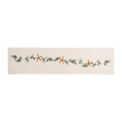 RightSide Designs Holiday Starfish  Runners