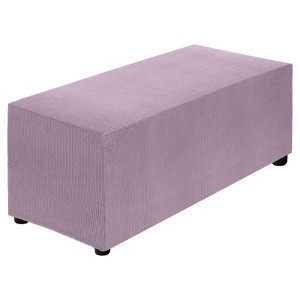 Unique Bargains Polyester Rectangular Stretchy Elastic Stool Cover - 1 of 4