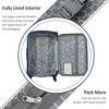 Lyngins 20/24/28 Inch 3 PCs Carry on Luggage Sets withTSA Lock,Suitcases Sets with Upright Spinner for Family Trips - 4 of 4