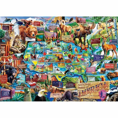 Masterpieces Inc National Parks Of America 1000 Piece Jigsaw Puzzle ...