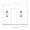 Livex Lighting Lexington 4 - Light Post Light in  Black - 3 of 3