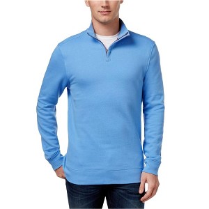Club Room Mens Quarter-Zip Sweatshirt, granadasky, Small Target