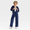 Women's Leisure Studio Velour Hoodie Sweatshirt - Universal Thread™ - 3 of 4