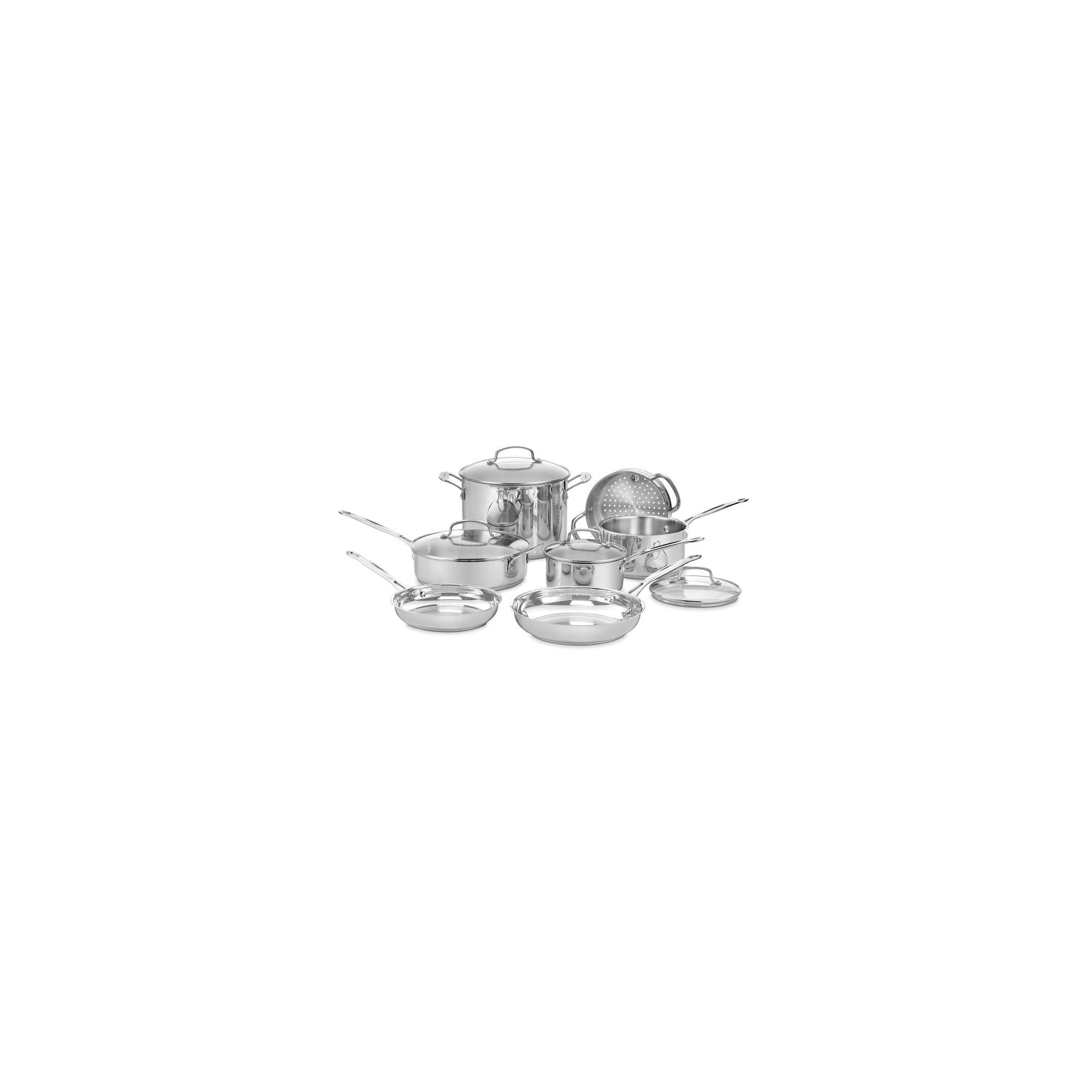 Cuisinart Chef's Classic 11pc Stainless Steel Cookware Set - 77-11G: Induction Compatible, Dishwasher & Oven Safe