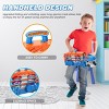 Terramus 3 in 1 Ejection Folding Track Toys Portable Truck with 8 Race Cars Carrier Vehicles Toys Set for Boys Girls 3-6 - 3 of 4