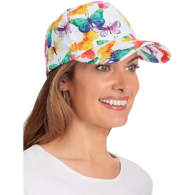 Collections Etc Fun Butterfly Cap, 3 of 5