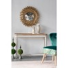 Dexmalle Modern Golden Elegant Sunburst Design Wall Mirror - 2 of 4