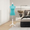 BestMassage Female Mannequin Body Dress Form Torso Female Manikin with Wooden Tripod Stand - 2 of 4
