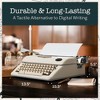 Maplefield Antique Typewriter - Cute Table Decor for Home or Office - Easy Setup - Fits Standard 8 x 11 Inch Paper Sheets (Cream) - 3 of 4