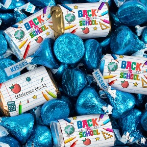 124 Pcs Back to School Candy Classroom Supplies Hershey's Chocolate By Just Candy (1.52 lbs) - 1 of 4