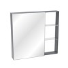 PAGED 24" x 30" Bathroom Mirror Cabinet with Adjustable Storage Shelves, Vanity Mirror with Aluminum Alloy Mirror Frame for over Sink - 4 of 4
