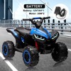 Kids Atv Ride-On Car - 4 Wheeler Electric Motorcycle, Remote, Forward/Reverse, Shock Absorber, Music Player, Usb, Ideal Toddler Gift - 4 of 4