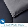 Nestl Premium Quilted Down Alternative Comforter with Corner Tabs, All Season Comforter Duvet Inserts - 4 of 4