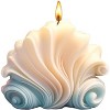 JDICTION Sea Shell Mold, 3D Ocean Silicone Mold for Candles, Resin Crafts, Soap Making, Scented Candle Supplies, Epoxy Resin, Ice Cube Tray - 2 of 4