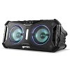 Gemini® Soundsplash Portable Waterproof Floating Bluetooth® True Wireless Dual-Woofer Party System with Lights, Black, SOSP-8 - image 2 of 4