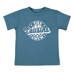 The Juniper Shop The Cousins Crew Checkered Toddler Short Sleeve Tee - 1 of 4