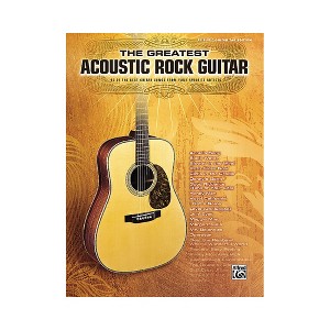 Alfred The Greatest Acoustic Rock Guitar Book - 1 of 1