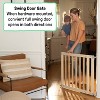 Ingenuity The Doorway 36S Series Custom Collection Safety Pet and Baby Gate - Natural Wood - 3 of 4