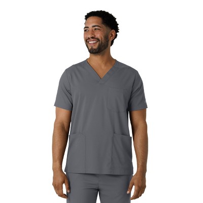 Wink Boundless Men's Multi Pocket V-Neck Scrub Top