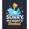 Men's - Care Bears - Sorry My Night's Booked Graphic Fleece Sweatshirt - 2 of 4
