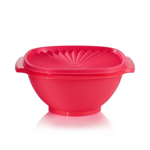 Tupperware Legacy Bowls 1 3/4 Cups Set of 4 Soup Cereal Red