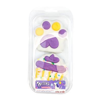 Molly's Barkery Cupcake & Paw All Ages Dog Treat with Cinnamon & Apple Flavor - 4.69oz