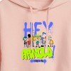 Women's - Hey Arnold! - Retro Arnold Since 96 Cropped Graphic Hoodie - 2 of 3