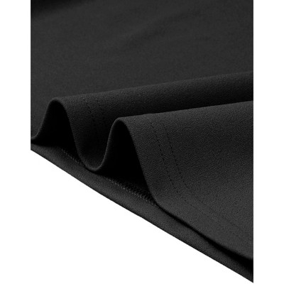 Женские платья INSPIRE CHIC Women's Sleeveless Boat Neck Ruched Work Office Bodycon Dress Black Medium — фото 5