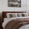 AFI Furnishings Orlando Queen Headboard with Turbo Charger in Walnut - 4 of 4