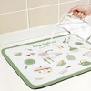 REGALWOVEN Large Diatomaceous Stone Dish Drying Mat for Kitchen Counter, Dishes, Cups - 3 of 4