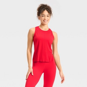 Women's Seamless Mesh Tank Top - All In Motion™ - 1 of 3