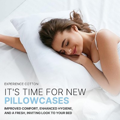 Sage Green Cotton Polyester Standard Pillowcase Set